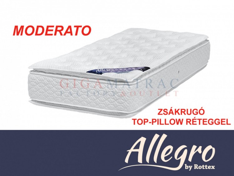 Moderato Allegro luxus zsákrugós matrac