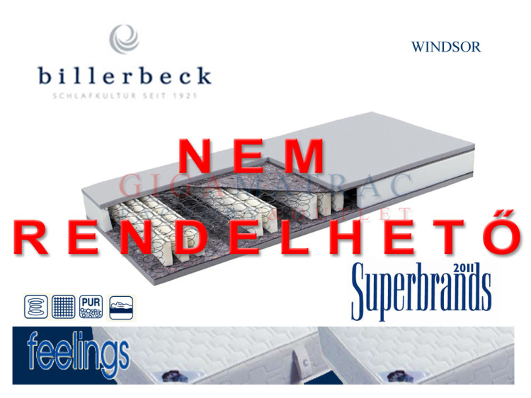 Billerbeck Windsor bonell rugós matrac