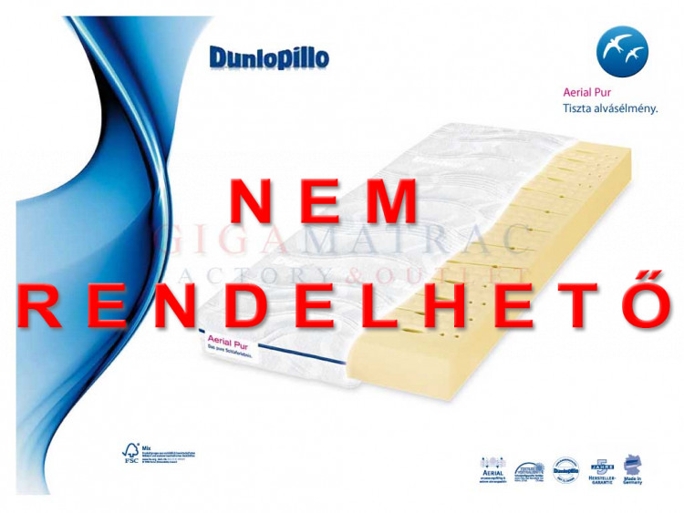 Dunlopillo Aerial Pur 1700 hideghab matrac