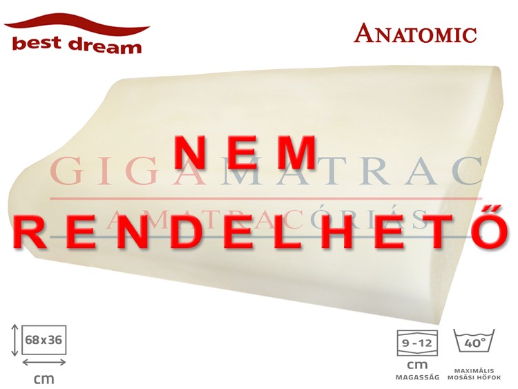 Best Dream Memory Gel párna