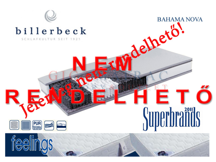 Billerbeck Bahama Nova zsákrugós matrac