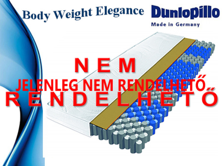 Dunlopillo Body Weight Elegance H2 matrac
