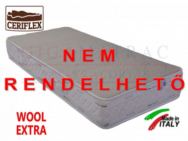 Ceriflex Wool Extra Vákuummatrac