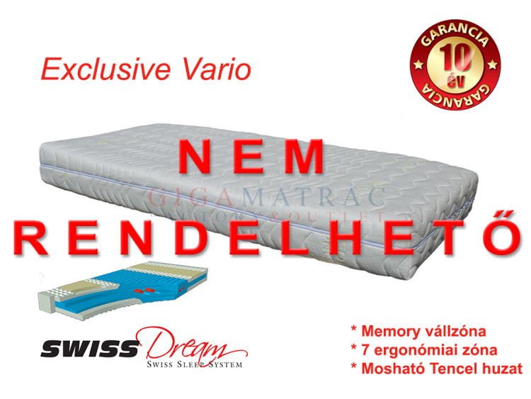 SwissDream Exclusive Vario matrac