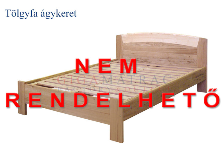 Modena tömör tölgy ágykeret, tölgyfa ágykeret