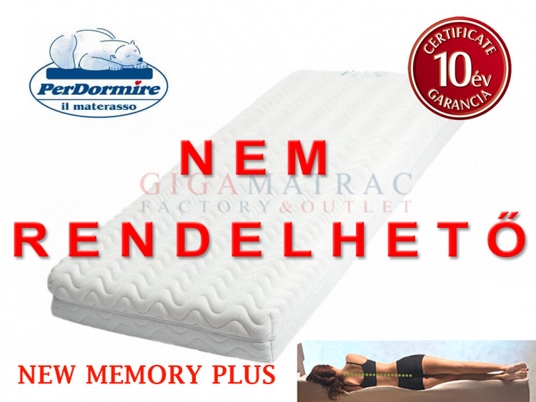 Perdormire New Memory Plus matrac
