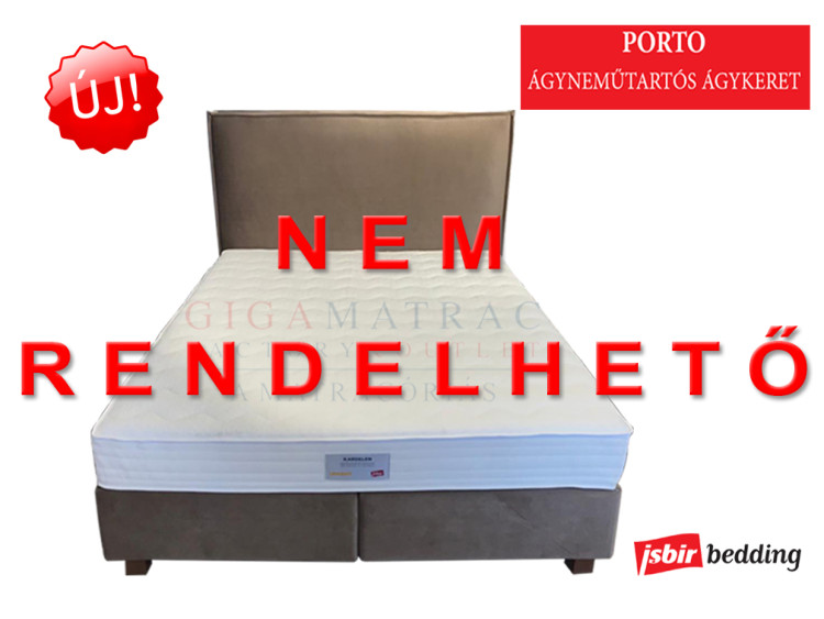 Isbir PORTO ágyneműtartós ágykeret