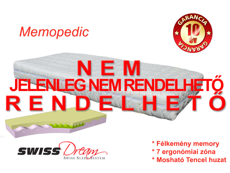 SwissDream Premium Memopedic memory foam matrac