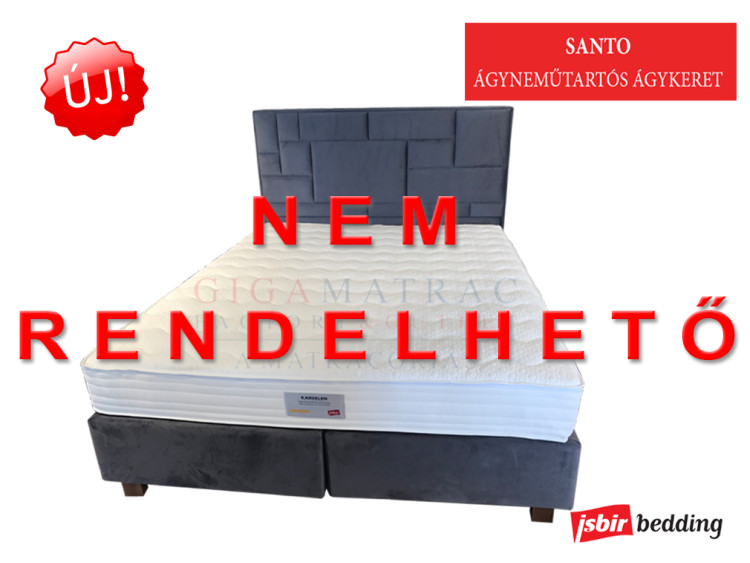 Isbir SANTO ágyneműtartós ágykeret