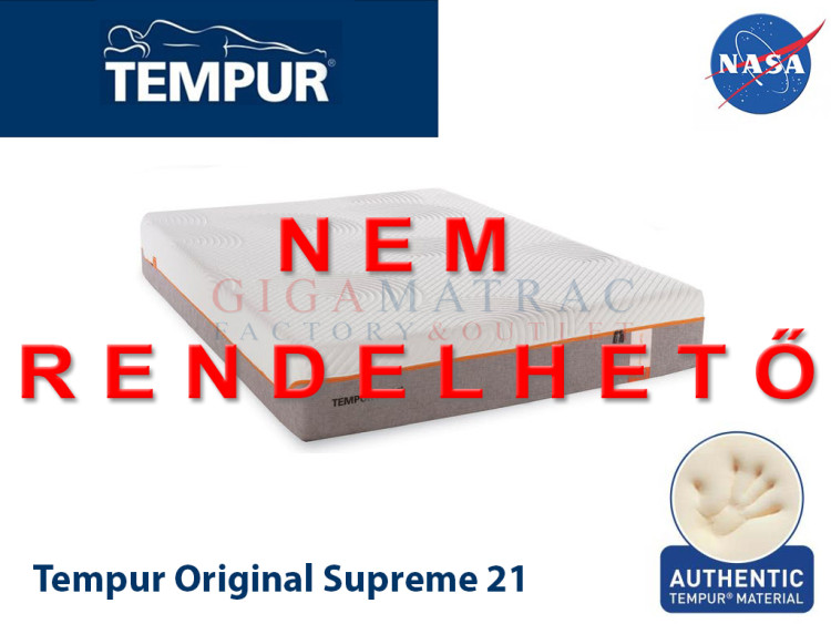Tempur Original Supreme 21 matrac