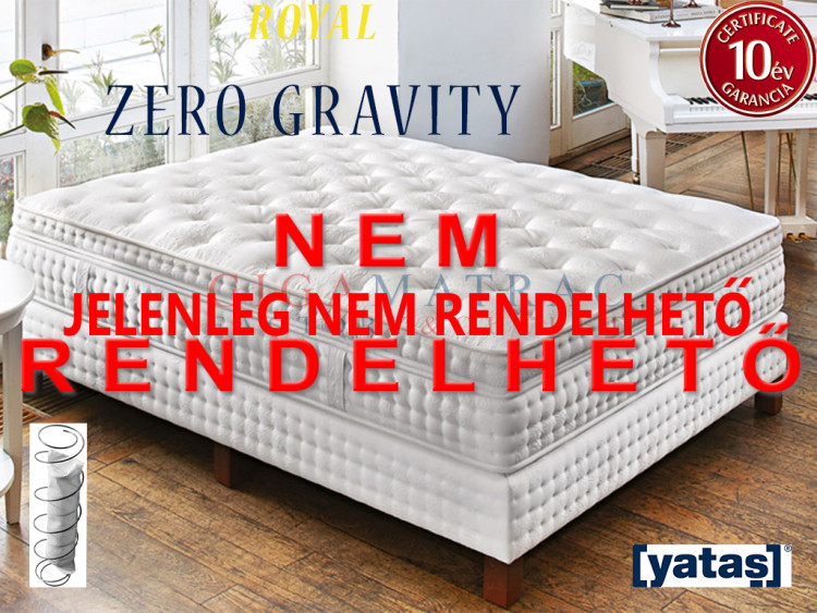 Yatas Zero Gravity dupla tasakrugós, zsákrugós matrac