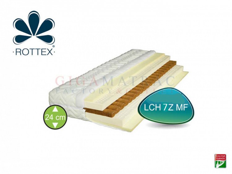 Rottex LCH 5ZMF latex-kókusz memória habos matrac 