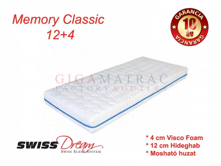 SwissDream Memory Classic 12+4