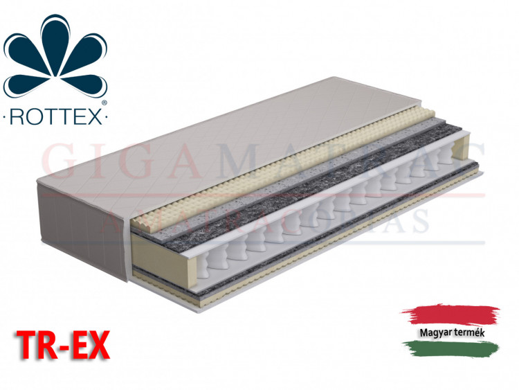Rottex TR-EX táskarugós exkluzív matrac