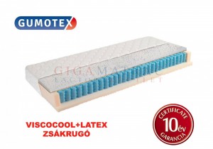 Gumotex Vanessa Viscolatex zsákrugós matrac