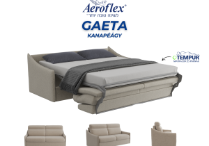Gaeta Kinyitható Kanapéágy - Tempur matraccal