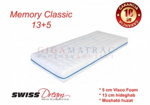 SwissDream Memory Classic 13+5 matrac