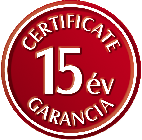 15 év garancia Ceriflex