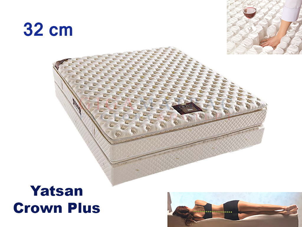 sinirlenmek Pigment metal  Yatsan Crown Plus matrac - GigaMatrac Factory&Outlet. Matrac, ágykeret,  ágyrács outlet